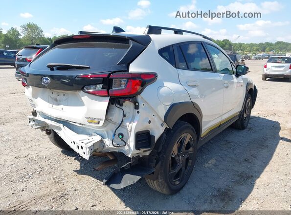 4S4GUHF61R3742802 2024 SUBARU CROSSTREK Белый 