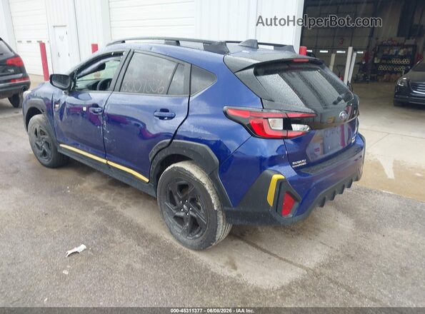 4S4GUHF62R3826482 2024 SUBARU CROSSTREK Blue Հետևի ձախ