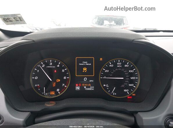 4S4GUHF62R3832248 2024 SUBARU CROSSTREK Black Вид задніх сидінь