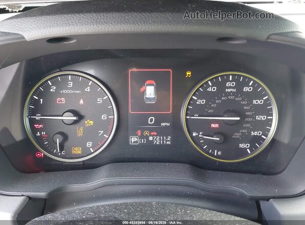 4S4GUHF63S3741611 2025 SUBARU CROSSTREK Green Vista de los asientos traseros