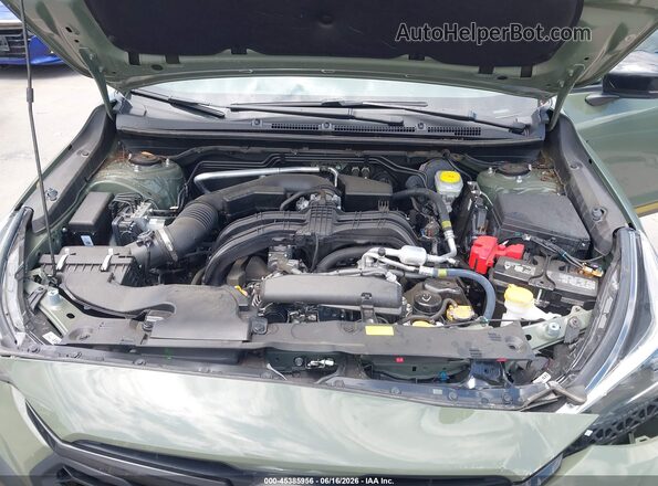 4S4GUHF63S3741611 2025 SUBARU CROSSTREK Green Vista trasera