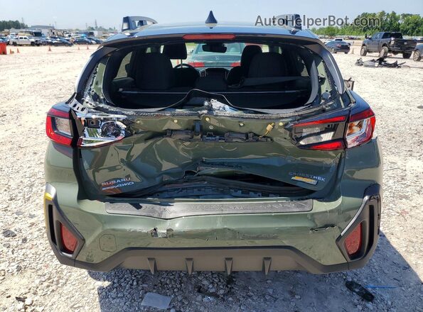 4S4GUHF63S3752320 2025 SUBARU CROSSTREK Зеленый Вид сзади