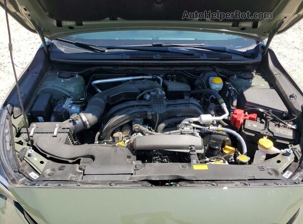 4S4GUHF63S3752320 2025 SUBARU CROSSTREK Зеленый Вид подкапотного пространства