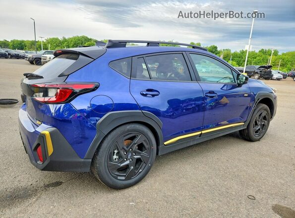 4S4GUHF63T3755056 2026 SUBARU CROSSTREK Blue Tył prawy