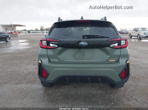 4S4GUHF65R3702027 2024 SUBARU CROSSTREK Green 