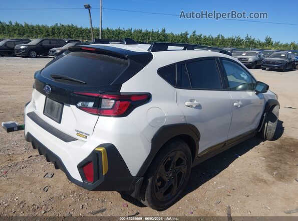 4S4GUHF65R3716655 2024 SUBARU CROSSTREK White Rear right