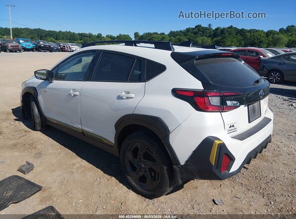 4S4GUHF65R3716655 2024 SUBARU CROSSTREK White Rear left