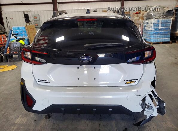 4S4GUHF65T3760758 2026 SUBARU CROSSTREK Белый Вид сзади