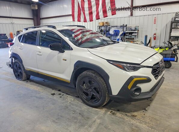 4S4GUHF65T3760758 2026 SUBARU CROSSTREK Белый Передняя правая четверть