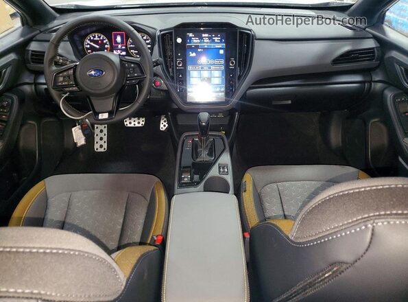 4S4GUHF65T3760758 2026 SUBARU CROSSTREK Белый Вид панели приборов