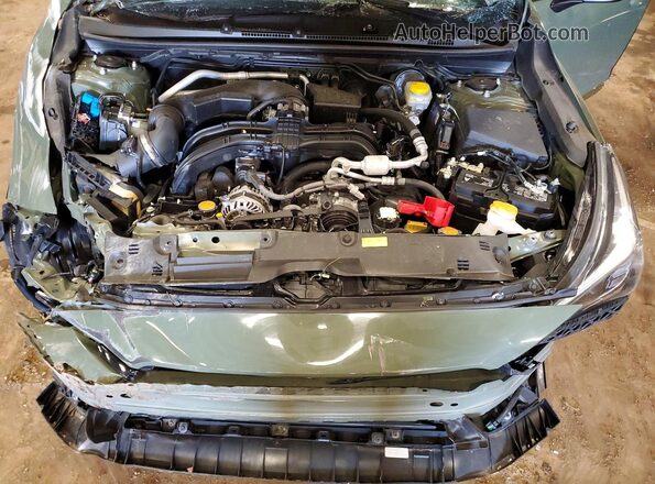 4S4GUHF66R3701663 2024 SUBARU CROSSTREK Green Rear interior view