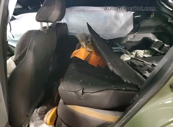 4S4GUHF66R3701663 2024 SUBARU CROSSTREK Green Rear seats view