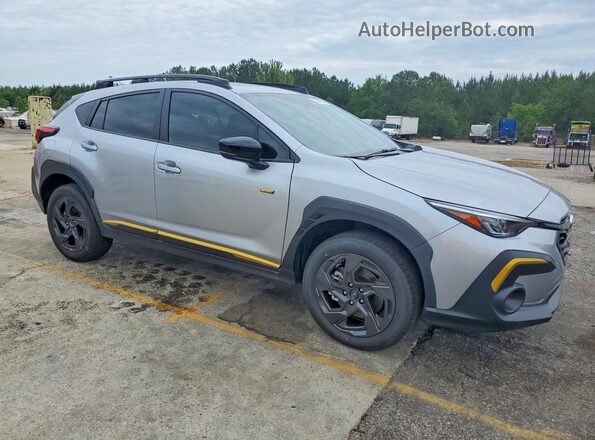 4S4GUHF66S3740775 2025 SUBARU CROSSTREK Blue Delantero derecho