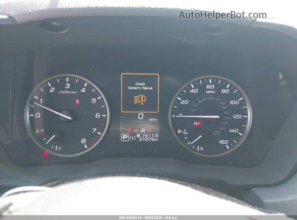 4S4GUHF67R3799182 2024 SUBARU CROSSTREK Gray Вид задніх сидінь