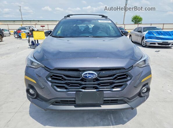 4S4GUHF68S3705302 2025 SUBARU CROSSTREK Gray Вид спереду