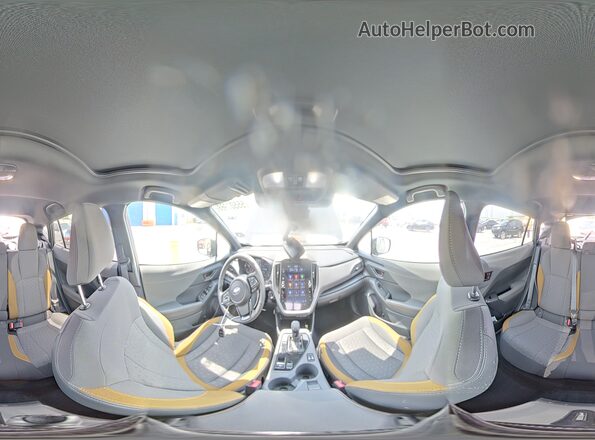 4S4GUHF68S3705302 2025 SUBARU CROSSTREK Gray Панорамний вид салону 360°