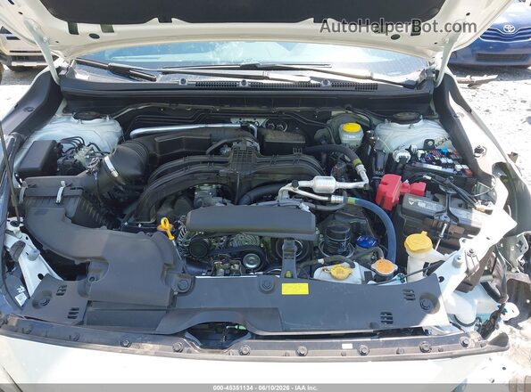 4S4GUHF68S3745878 2025 SUBARU CROSSTREK White უკანა ხედი