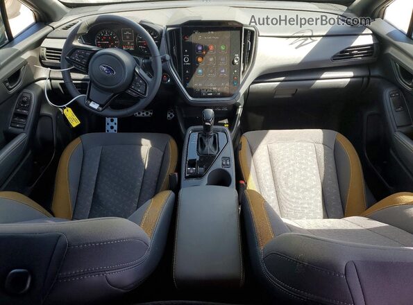 4S4GUHF68T3751097 2026 SUBARU CROSSTREK White Vista del salpicadero
