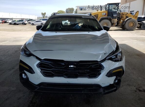 4S4GUHF68T3751097 2026 SUBARU CROSSTREK White Vista de la etiqueta del VIN