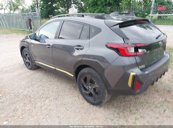 4S4GUHF69S3768912 2025 SUBARU CROSSTREK Gray 