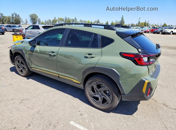 4S4GUHF6XR3837357 2024 SUBARU CROSSTREK Green 