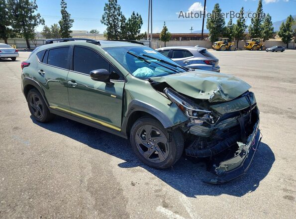 4S4GUHF6XR3837357 2024 SUBARU CROSSTREK Green 