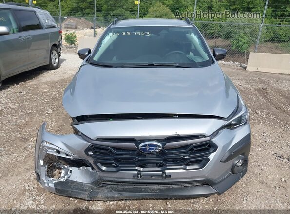 4S4GUHL60S3775087 2025 SUBARU CROSSTREK Gray ხელსაწყოთა პანელის ხედი