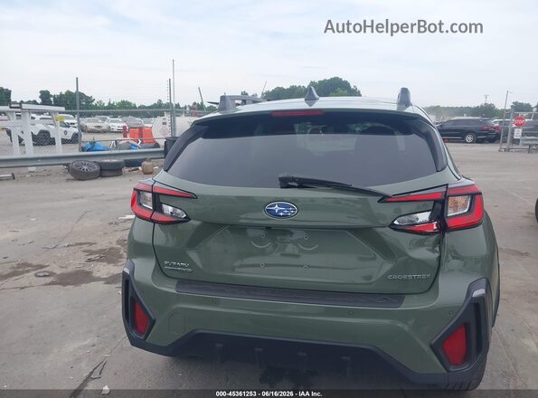4S4GUHL64S3779160 2025 SUBARU CROSSTREK Green 