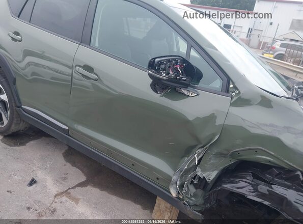 4S4GUHL64S3779160 2025 SUBARU CROSSTREK Green 