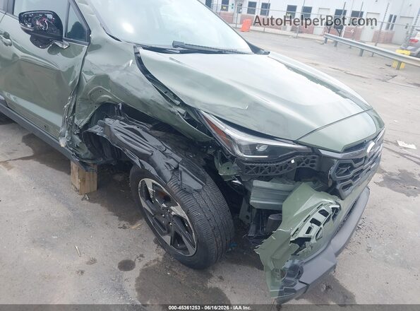 4S4GUHL64S3779160 2025 SUBARU CROSSTREK Green Widok z przodu