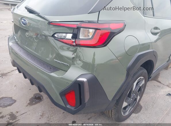 4S4GUHL64S3779160 2025 SUBARU CROSSTREK Green 