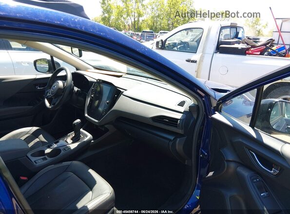 4S4GUHL65R3838243 2024 SUBARU CROSSTREK Blue Вид салону спереду