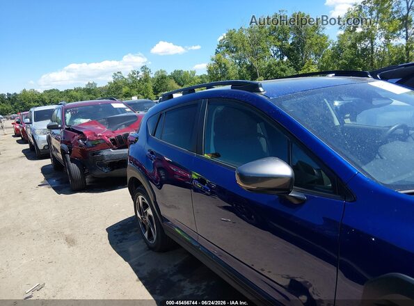 4S4GUHL65R3838243 2024 SUBARU CROSSTREK Blue Панорамний вид салону 360°