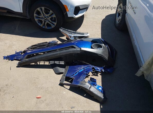 4S4GUHL65R3838243 2024 SUBARU CROSSTREK Blue Вид щитка приладів