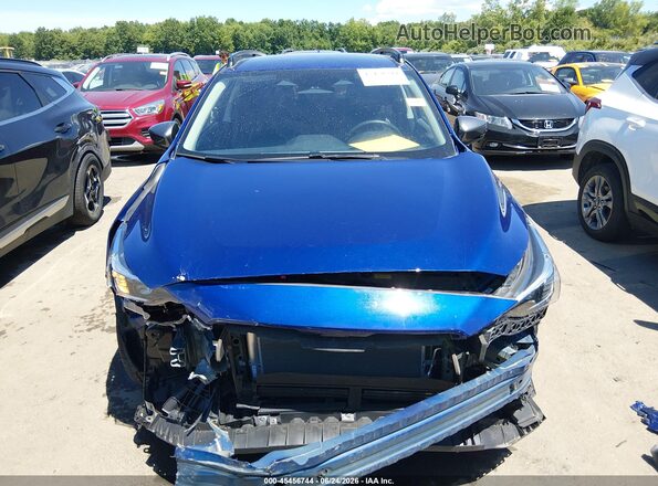 4S4GUHL65R3838243 2024 SUBARU CROSSTREK Blue Вид задньої частини салону