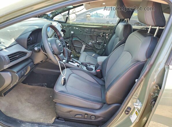 4S4GUHL65T3704520 2026 SUBARU CROSSTREK Зеленый Вид салона спереди