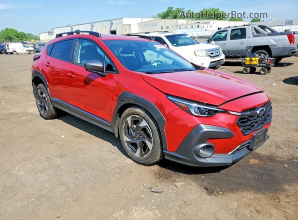 4S4GUHL66S3760450 2025 SUBARU CROSSTREK Red 