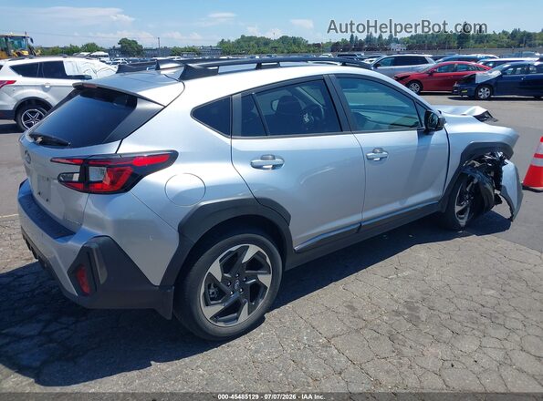 4S4GUHL68R3740968 2024 SUBARU CROSSTREK Silver Rear right