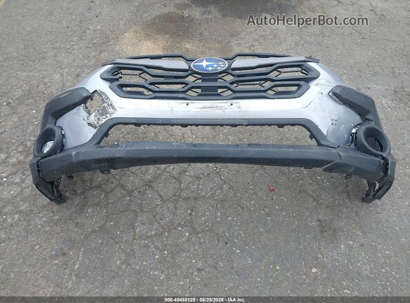 4S4GUHL68R3740968 2024 SUBARU CROSSTREK Silver Instrument cluster view