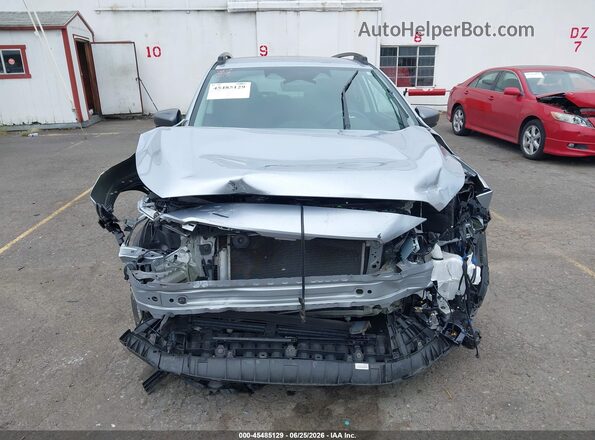 4S4GUHL68R3740968 2024 SUBARU CROSSTREK Silver Rear interior view