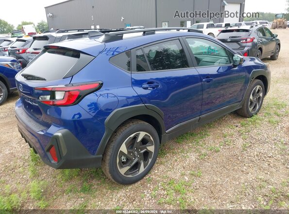 4S4GUHL6XT3720504 2026 SUBARU CROSSTREK Blue Задня права чверть