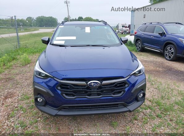 4S4GUHL6XT3720504 2026 SUBARU CROSSTREK Blue Вид щитка приладів