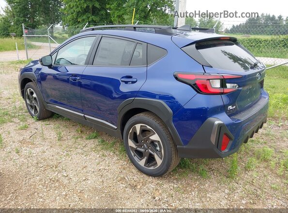 4S4GUHL6XT3720504 2026 SUBARU CROSSTREK Blue Задня ліва чверть