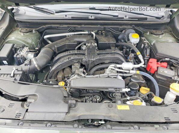 4S4GUHM60R3815404 2024 SUBARU CROSSTREK Green Vista interior trasera