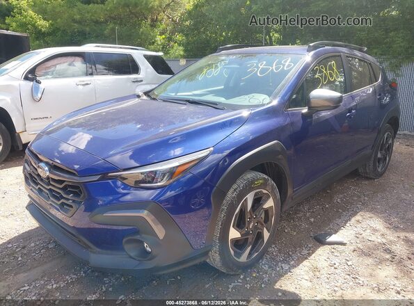 4S4GUHM60S3739575 2025 SUBARU CROSSTREK Dark Blue Передня ліва чверть