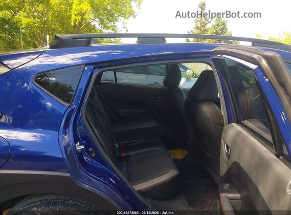 4S4GUHM60S3739575 2025 SUBARU CROSSTREK Dark Blue Вид наклейки з VIN-кодом