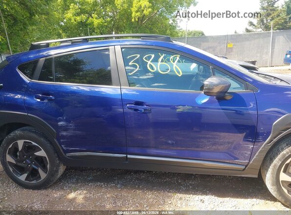 4S4GUHM60S3739575 2025 SUBARU CROSSTREK Dark Blue Вид задньої частини салону