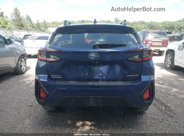 4S4GUHM60S3739575 2025 SUBARU CROSSTREK Dark Blue 