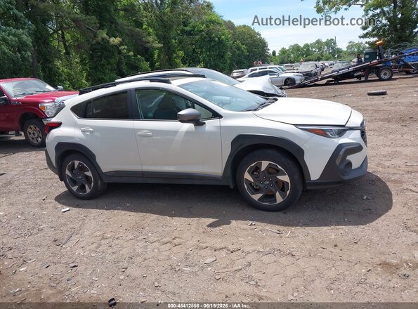 4S4GUHM60S3758921 2025 SUBARU CROSSTREK White Սարքավորումների վահանակի տեսք