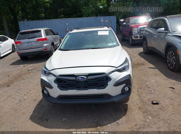 4S4GUHM60S3758921 2025 SUBARU CROSSTREK White Առջևի վահանակի տեսք